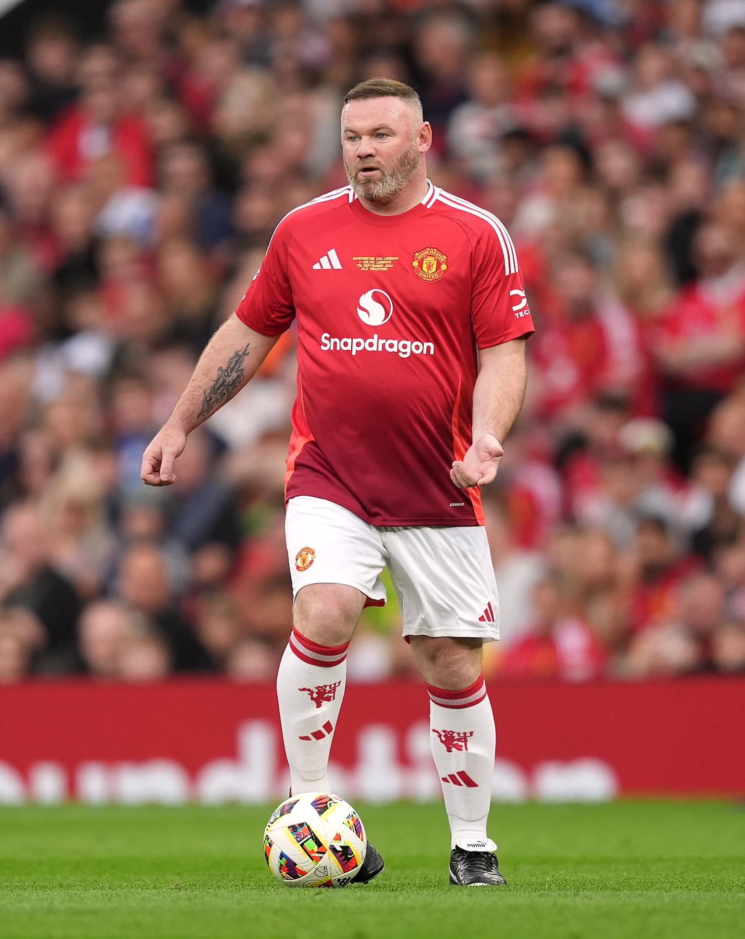 Wayne Rooney vuelve a Old Trafford: su aspecto físico, lo más comentado ...