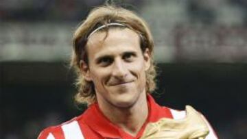 Forlán: "No me arrepiento de haber venido al Atlético"