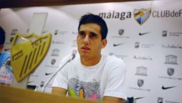 Juanmi en sala de prensa