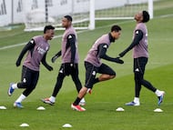 23/01/26 ENTRENAMIENTO REAL MADRID
VINICIUS JR DAVID ALABA JUDE BELLINGHAM AURELIEN TCHOUAMENI