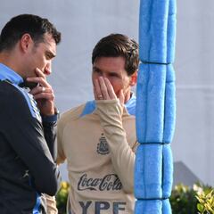 Messi irá al banquillo ante Chile en las eliminatorias mundialistas