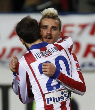 Griezmann celebra el 3-0.
