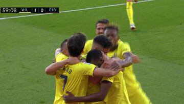 Resumen y gol del Villarreal vs. Eibar de LaLiga Santander