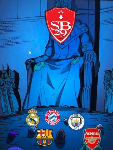 Los mejores de memes de la jornada de Champions League