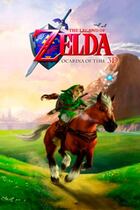 Carátula de The Legend of Zelda: Ocarina of Time 3D