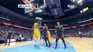 LeBron James celebra su cumpleaños con victoria