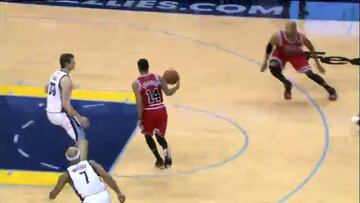 El pase que no existía que logró inventarse D. J. Augustin