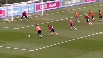 Cristiano rompe la cintura a Carvajal y golazo de Xabi