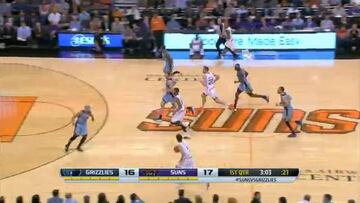 Randolph encabezó el ataque colectivo de los Grizzlies