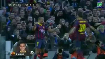 Alexis logra hito mundial y llega a 100 goles en el extranjero