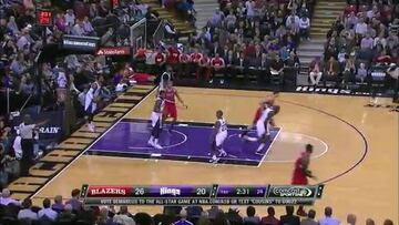 DeMarcus Cousins y Rudy Gay sorprenden a los Trail Blazers
