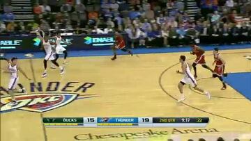 Durant e Ibaka se reencuentran con el triunfo ante los Bucks