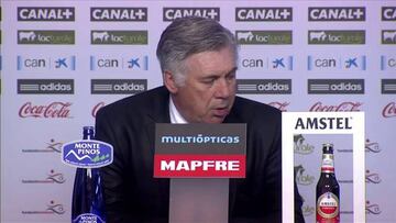 Ancelotti: "Coentrao hizo un buen partido; está centrado"