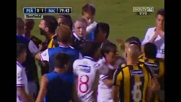 Los nueve de la pelea en el Clásico, procesados sin prisión