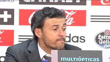 Luis Enrique: "Toca vivir un fin de semana agradable"