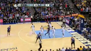 Jefferson y los Bobcats sorprenden a los Nuggets