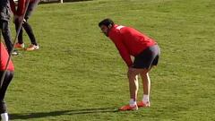 Entrenamiento sin Guilavogui que negocia su cesión