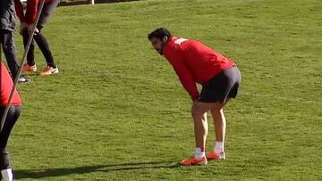 Entrenamiento sin Guilavogui que negocia su cesión