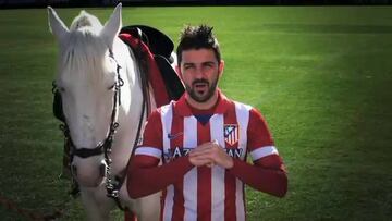 David Villa felicita el año nuevo chino, ¡en chino!