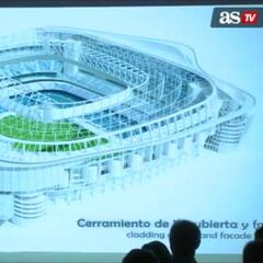 El Madrid presenta el nuevo proyecto del Bernabéu