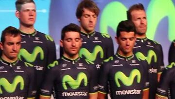 Se presenta el equipo Movistar de manera oficial