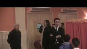 Peña Zarceña: LLegada restaurante Peña Madridista