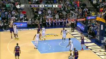 La explosión de Gerald Green deja sin premio a los Nuggets