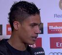 Varane: "La rodilla no se hincha"