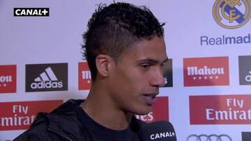Varane: "La rodilla no se hincha"