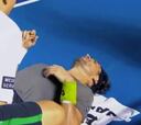 David Ferrer se retira por un tirón en la pierna izquierda