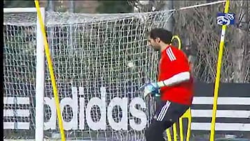 Di María no trabajó ayer por una gripe, pero llegará al Clásico