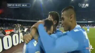 El Nápoles de Benítez vence con claridad a la Juventus