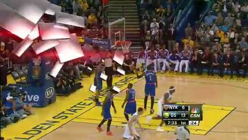 Knicks vencen a los Warriors y se acercan a playoffs