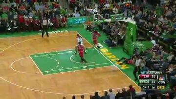 Los Bulls vencen a los Celtics con un enorme D. J. Augustin