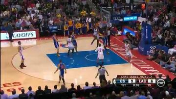 La descomunal actuación de DeAndre Jordan