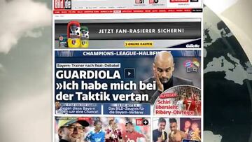 Guardiola, en el centro de las críticas de la prensa alemana