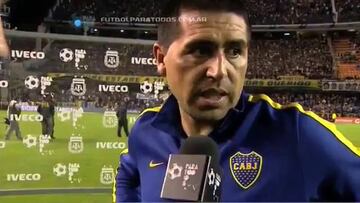 ¿Por qué se enfadó Riquelme con este periodista?