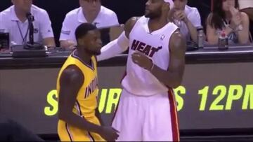 Stephenson se volvió a dedicar a 'tocarle las narices' a LeBron