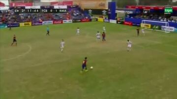 Pablo, Moriba y los penaltis coronan al Barça en Lima