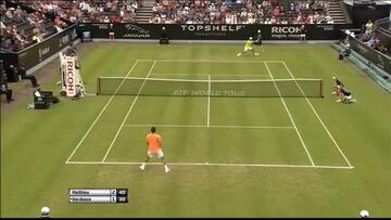 Bautista y Verdasco pasan a segunda ronda en Holanda