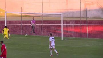 Enzo Zidane también sabe hacer la ruleta de su padre