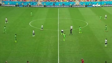 La patada asesina de Matuidi a Onazi: le rompió tibia y peroné