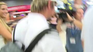 Fabio Coentrao llega por sorpresa a Madrid