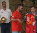 Rajoy a la selección de baloncesto: "Dadnos alegrías"