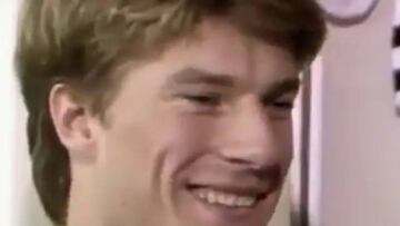 ¡Con qué clase se iba y asistía Michael Laudrup!