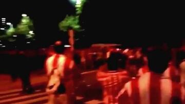 El precioso gesto de la afición del Athletic con la del Nápoles