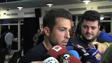 Jordi Alba: “El equipo necesitaba este cambio”