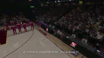 NBA 2K15: Presentación de los Cleveland Cavaliers