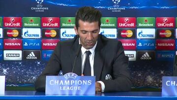 Buffon: "Ya no es algo nuevo que el Atlético sea fuerte"