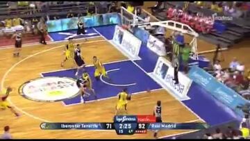 Mira el terrible pelotazo que recibió un árbitro en España